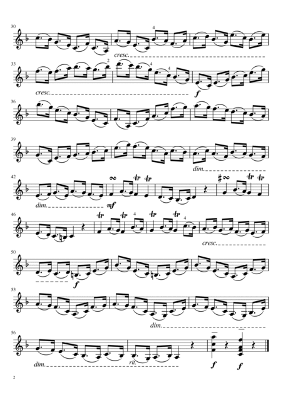 12 Violin Caprices with Practice Comments for Efficient Violin Practicing Violin Solo scores gallery preview page 4