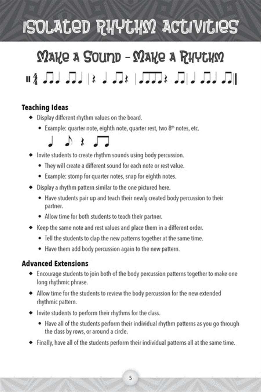 Rhythm Rescue! Choir scores gallery preview page 2