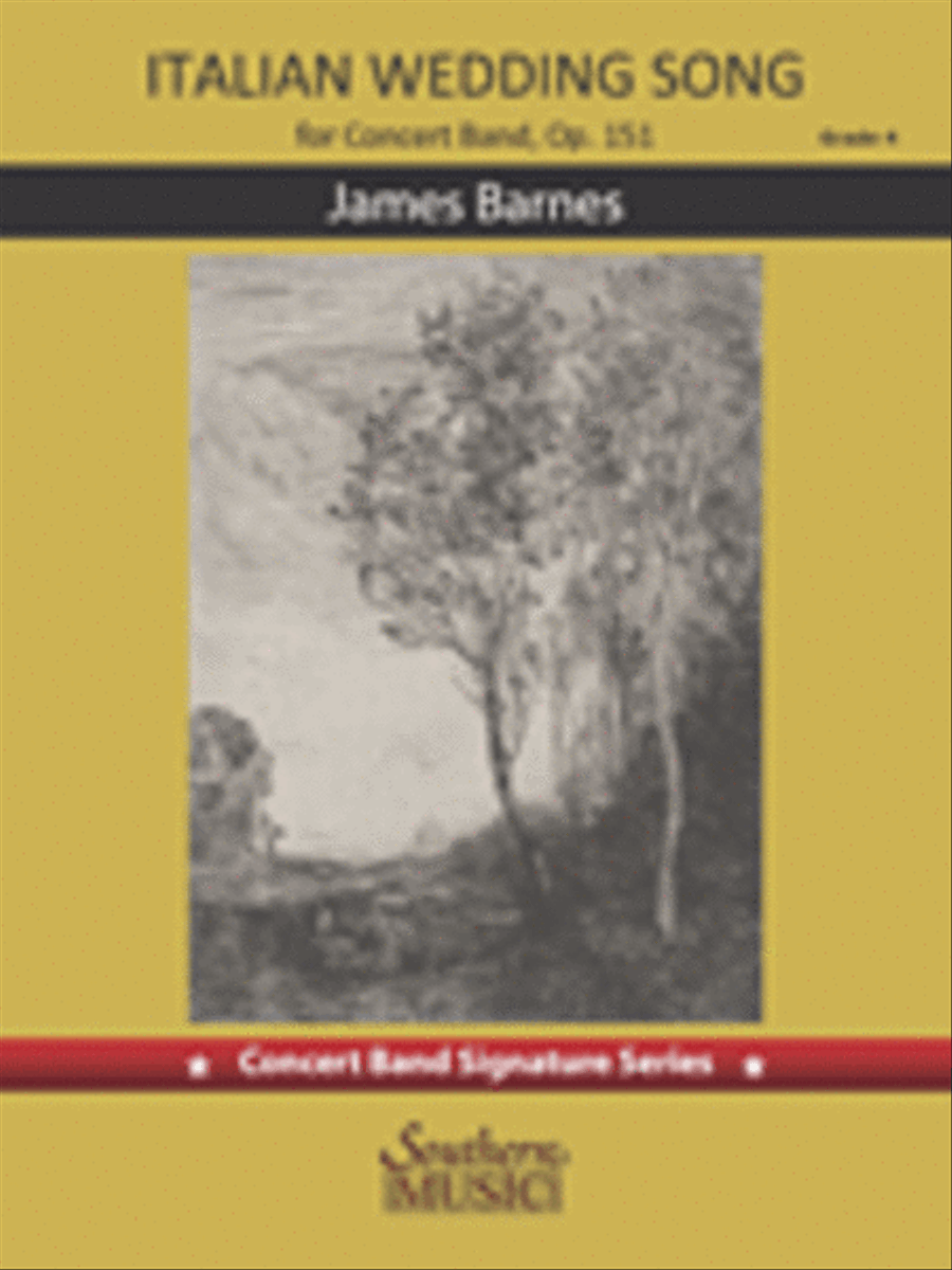 Italian Wedding Song Concert Band scores gallery preview page 1