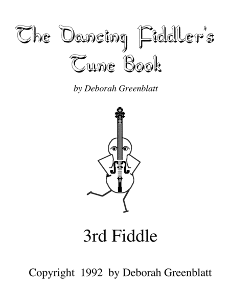 The Dancing Fiddler's Tune Books - 3rd Fiddle Part