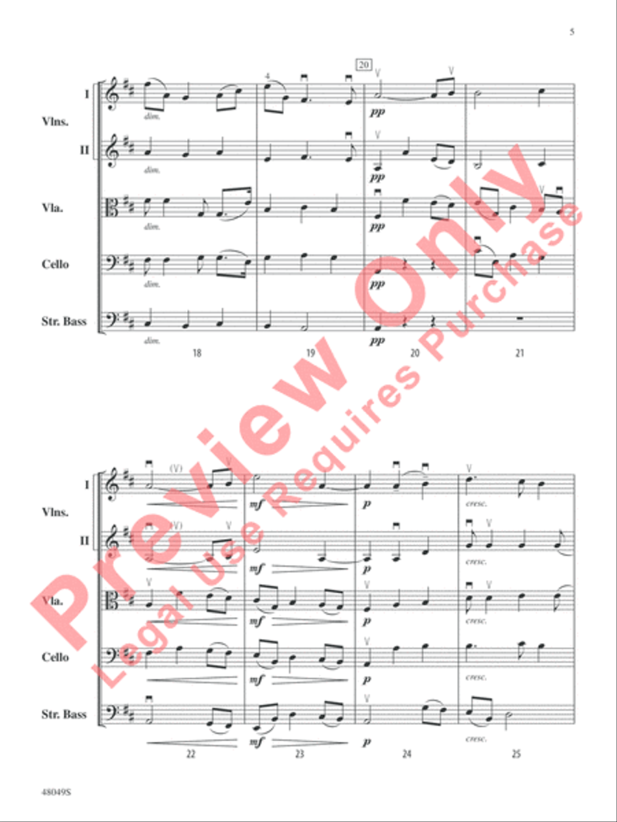 Nimrod Nimrod String Orchestra scores gallery preview page 6