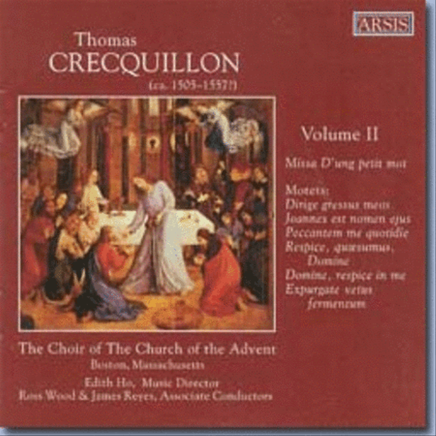 Music of Thomas Crecquillon, Volume II CD scores gallery preview page 1