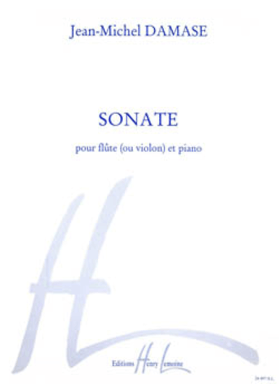 Sonate Flute scores gallery preview page 1