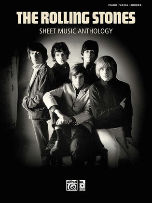 Book cover for Rolling Stones -- Sheet Music Anthology