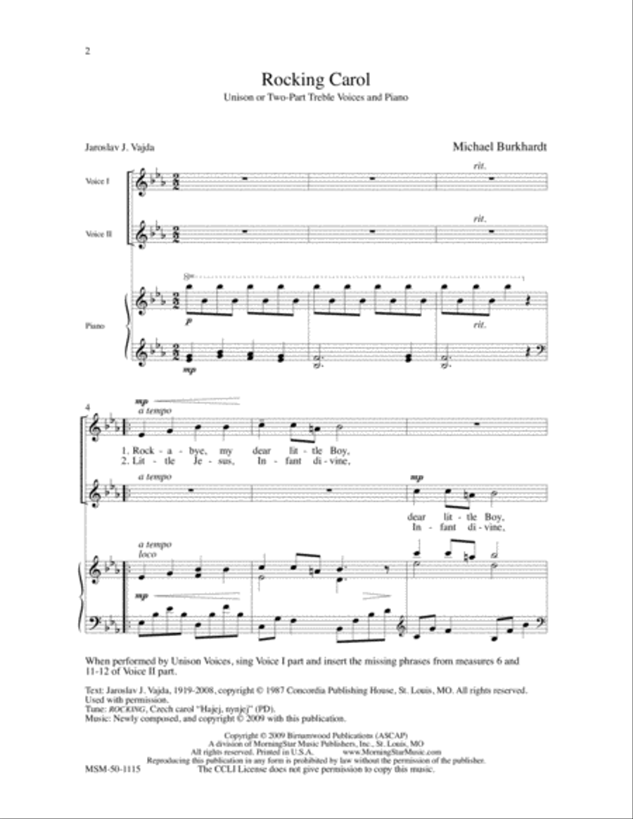 Rocking Carol Rocking Carol SA scores gallery preview page 2