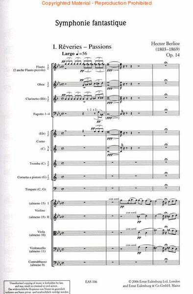 Symphonie Fantastique Op. 14 image number null