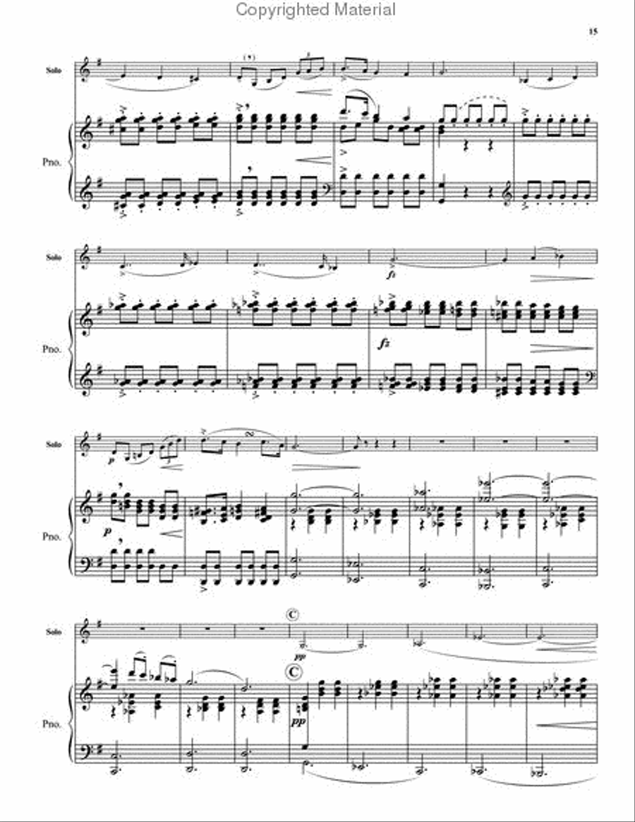 Arpeggione Sonata Arpeggione Sonata Euphonium scores gallery preview page 6