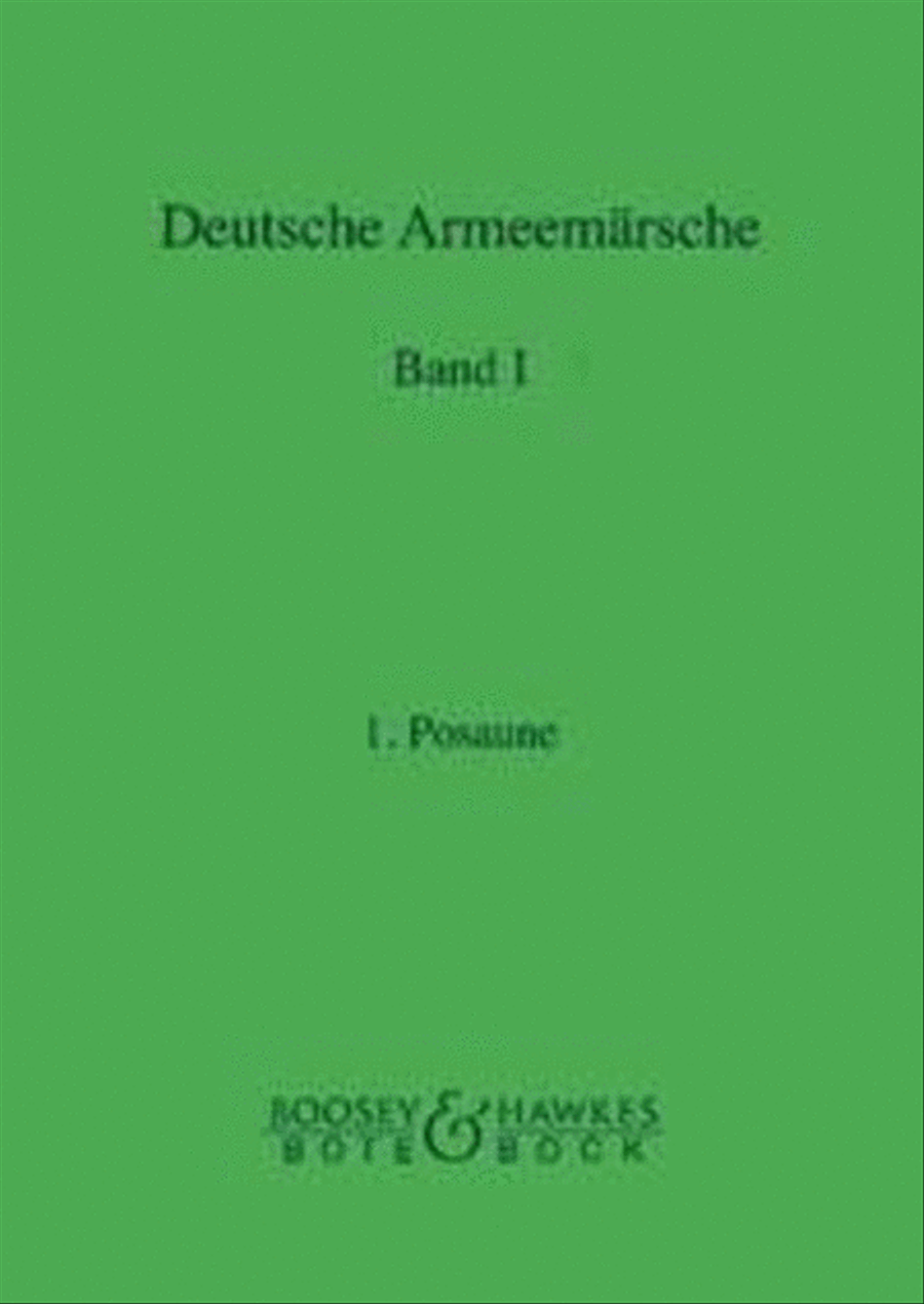 German Military Marches Band 1 Concert Band scores gallery preview page 1