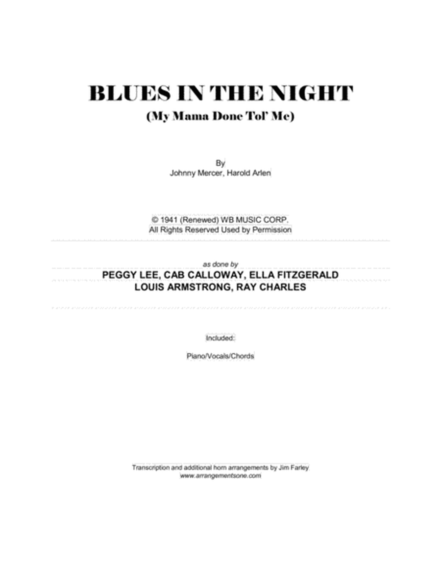 Blues In The Night image number null