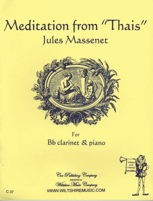 Book cover for Meditation from "Thais"