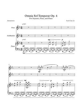 Book cover for Omnia Sol Temperat Op. 4