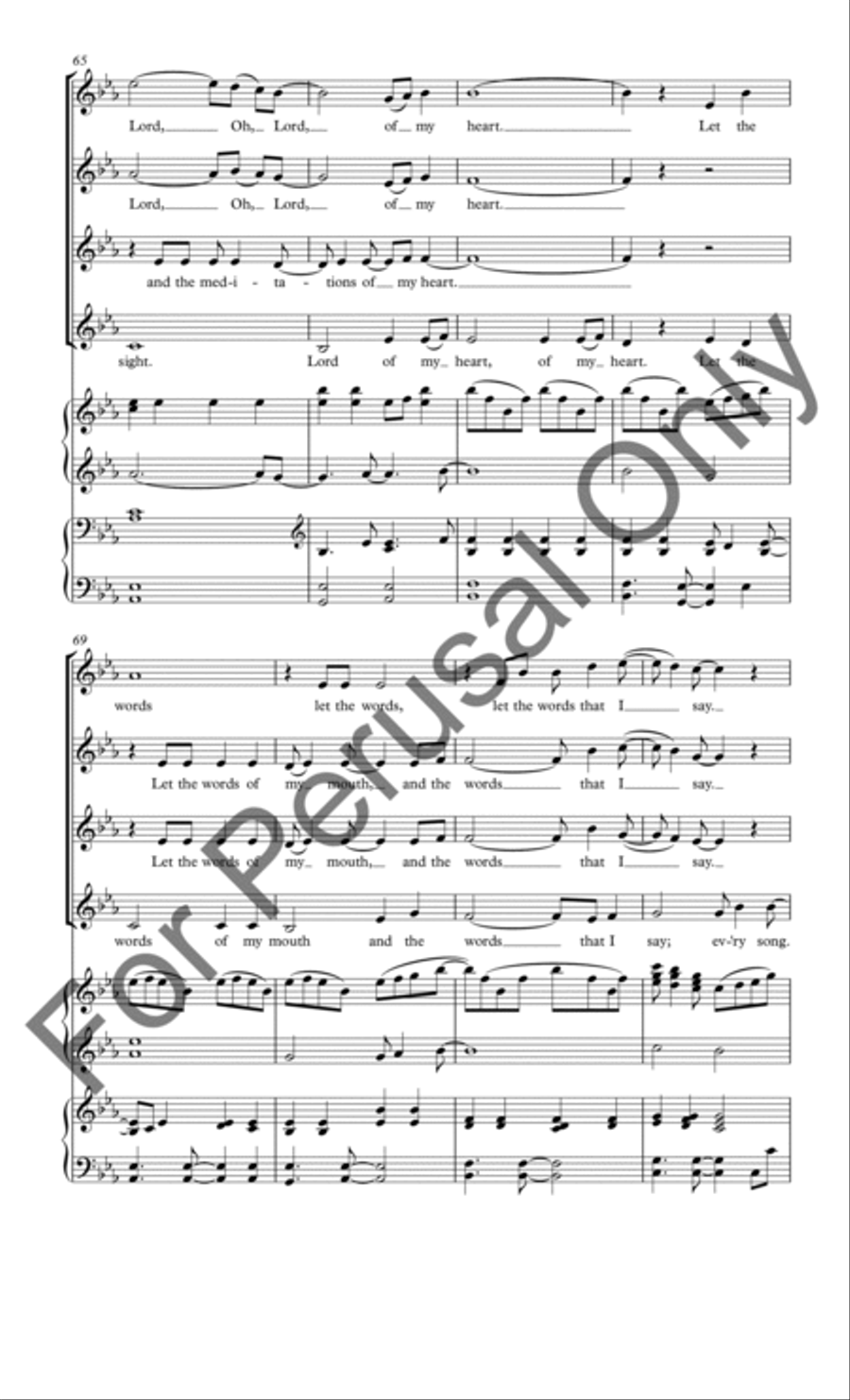 By the Rivers of Babylon (Choral Score) SSAA scores gallery preview page 10