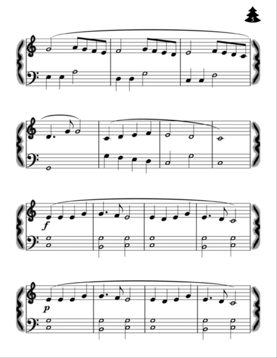 The Christmas Collection for Easy Piano Easy Piano scores gallery preview page 5