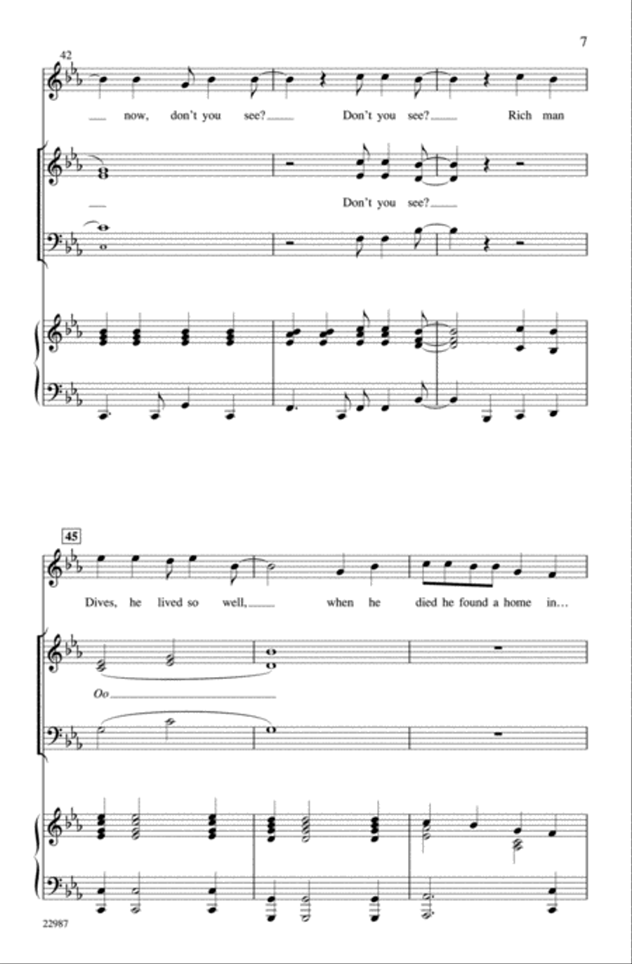 Home in That Rock Choir scores gallery preview page 6