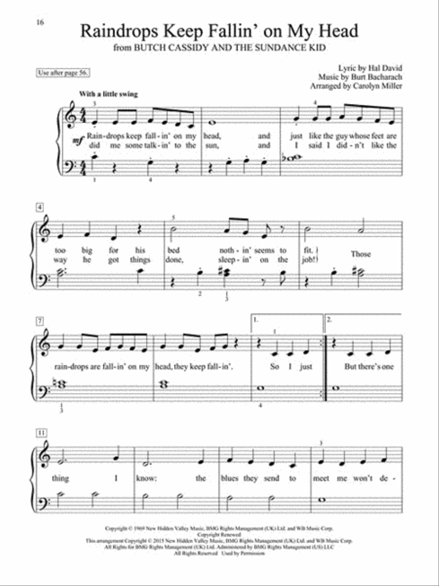Popular Piano Solos – John Thompson's Adult Piano Course (Book 1) Piano Method scores gallery preview page 5