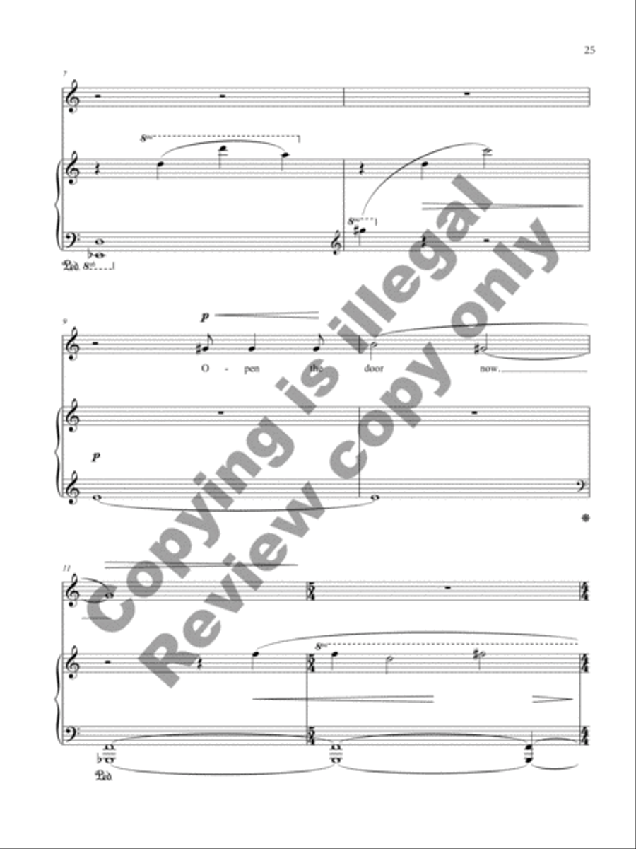 When the South Wind Sings Soprano Voice scores gallery preview page 27