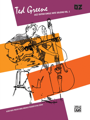 Book cover for Ted Greene -- Jazz Guitar Single Note Soloing, Volume 1