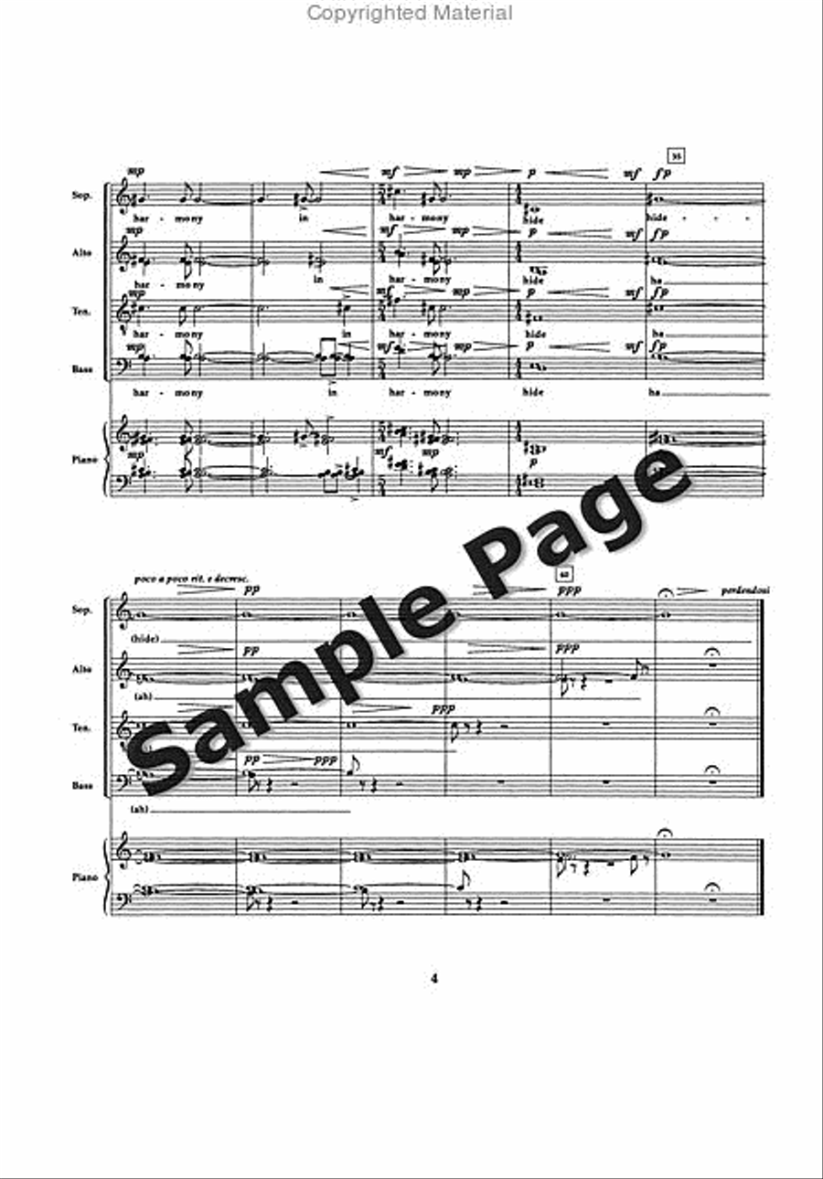 Color and Time 4-Part scores gallery preview page 7