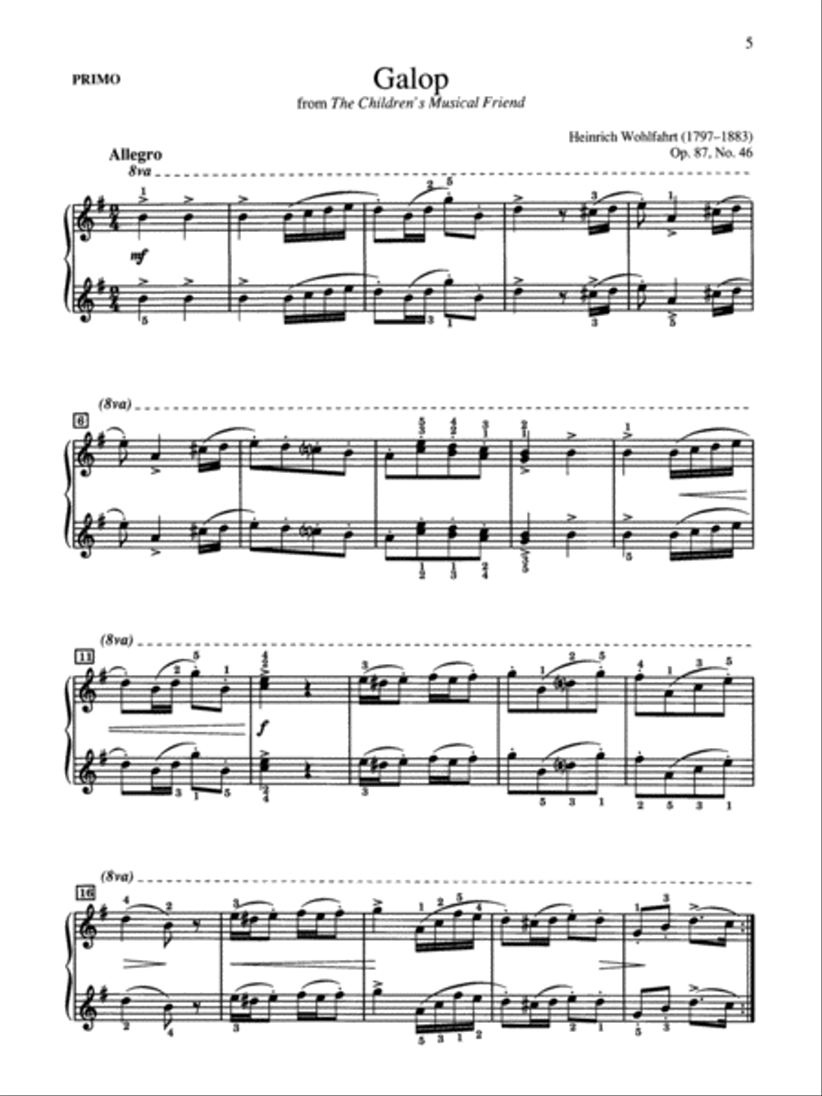 Duet Classics for Piano, Book 2 Small Ensemble scores gallery preview page 4