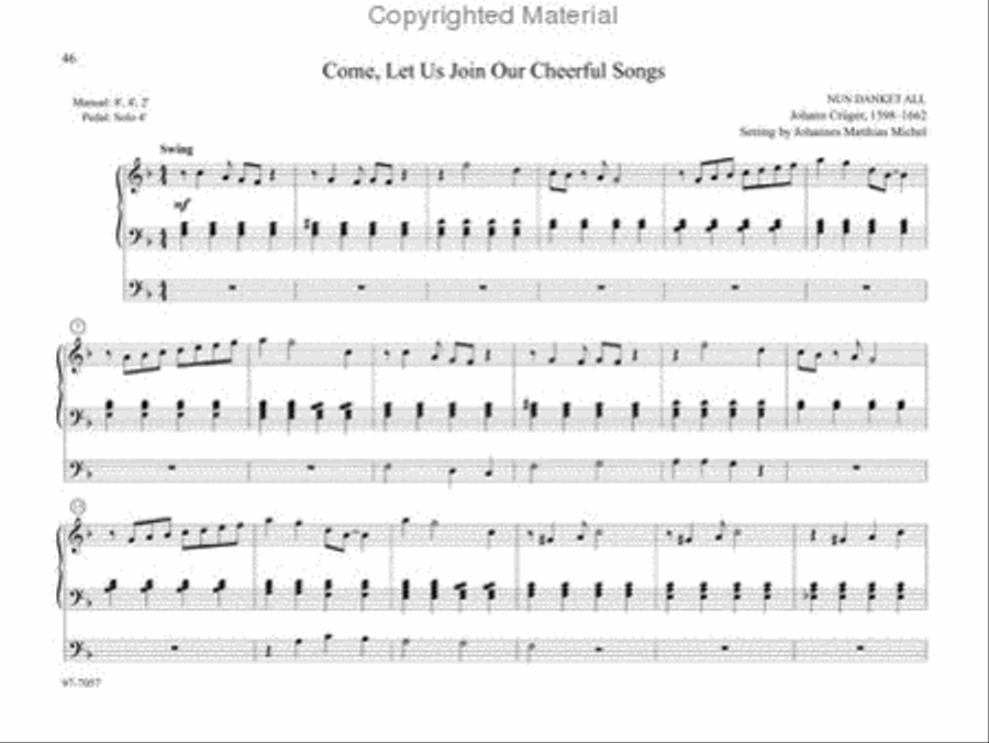 Gospel, Jazz, Blues, and Soul; European Connection, Vol. 4 Organ scores gallery preview page 19