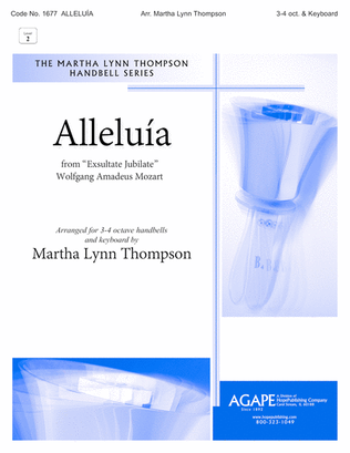 Book cover for Alleluia from "Exsulate Jubilate"
