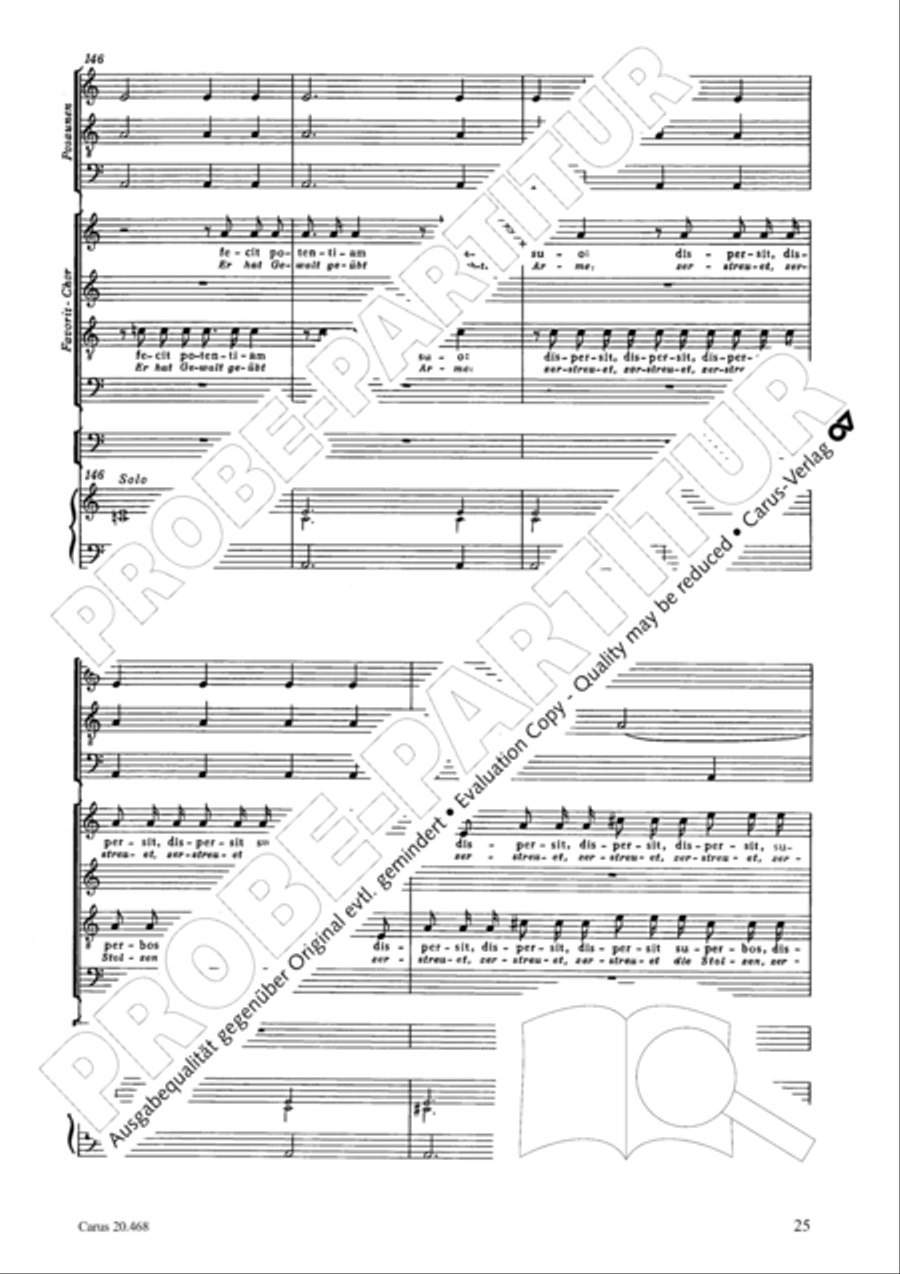 Uppsala-Magnificat 4-Part scores gallery preview page 26