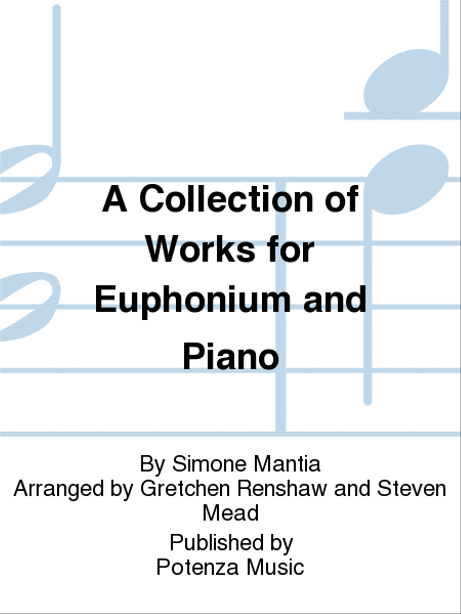 A Collection of Works for Euphonium and Piano Euphonium scores gallery preview page 1
