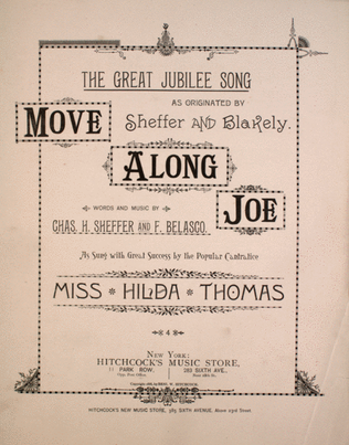 The Great Jubilee Song. Move Along Joe