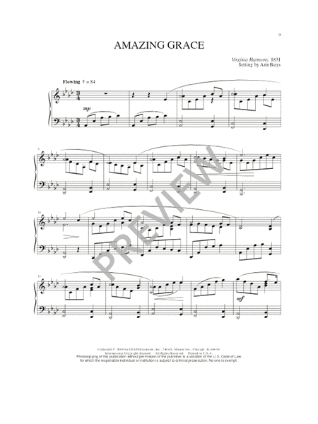 Fourteen American Spirituals and Hymns image number null