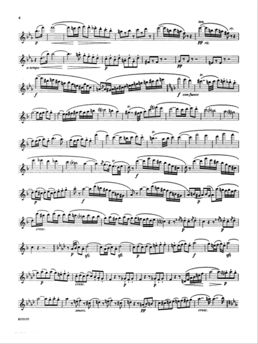 Three Grand Trios, Op. 86: Flute Woodwind Trio scores gallery preview page 4