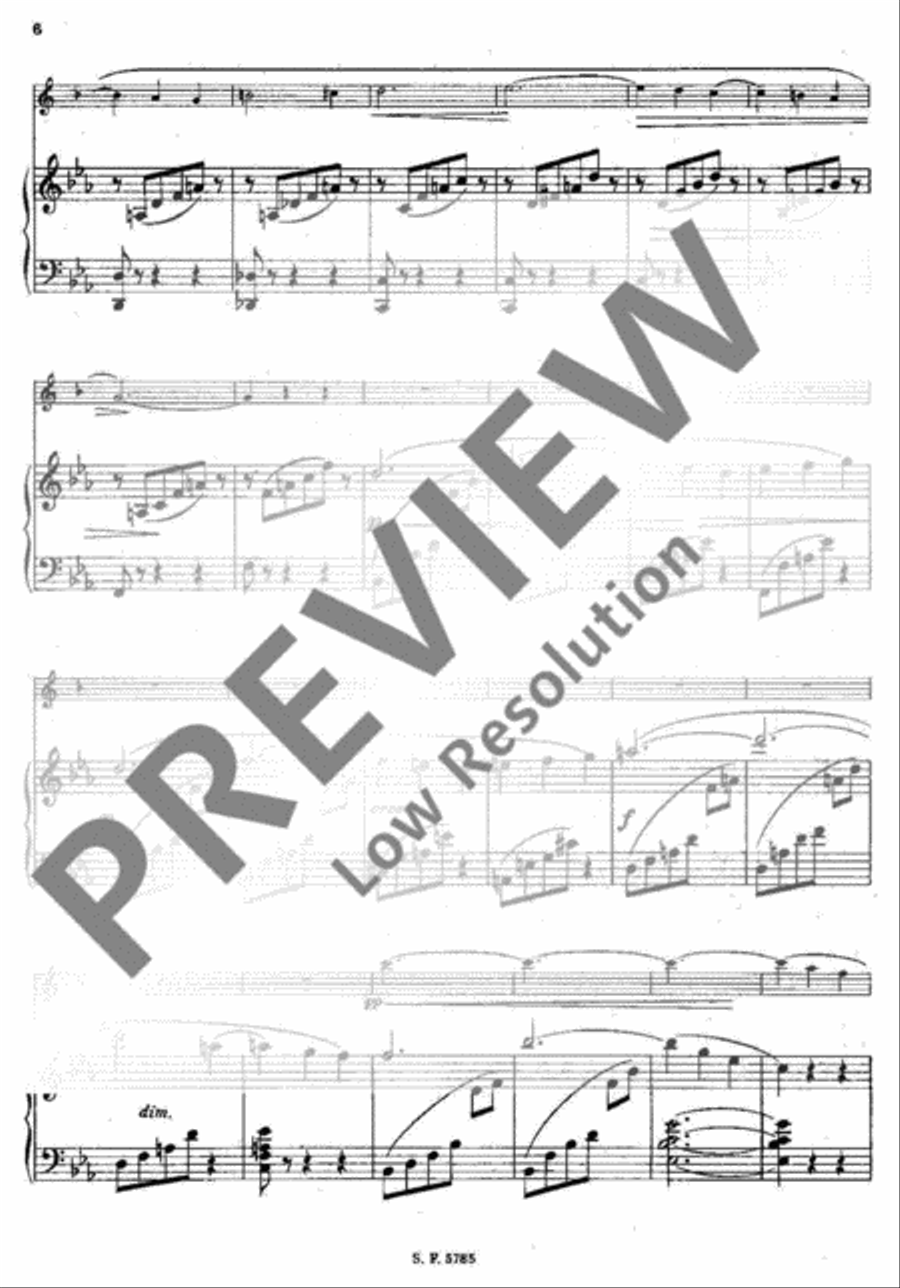 Impromptu Clarinet Solo scores gallery preview page 7