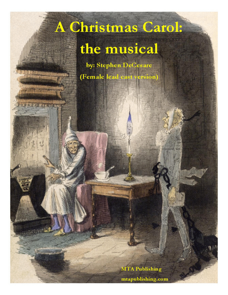 A Christmas Carol (the musical) (Female Lead Cast Vocal Score) image number null