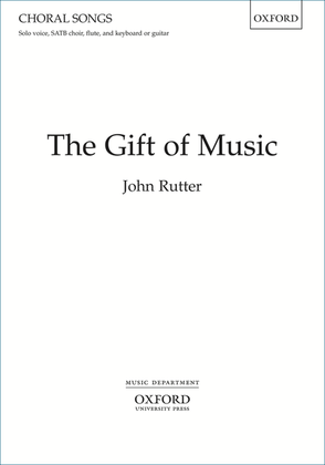Book cover for The Gift of Music
