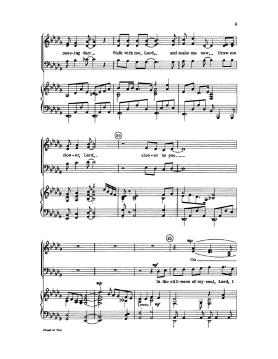 Closer to You Closer to You 3-Part scores gallery preview page 5