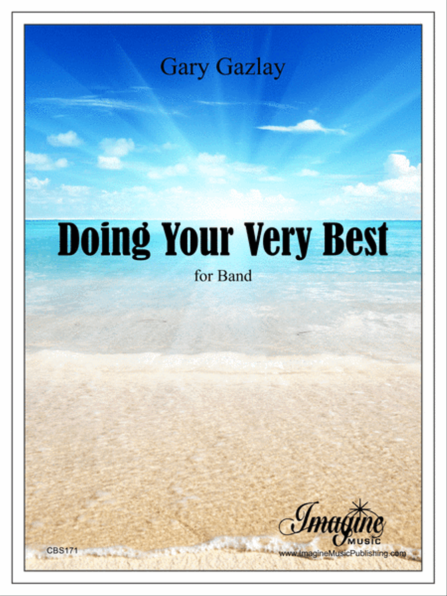 Doin' Your Very Best Concert Band scores gallery preview page 1
