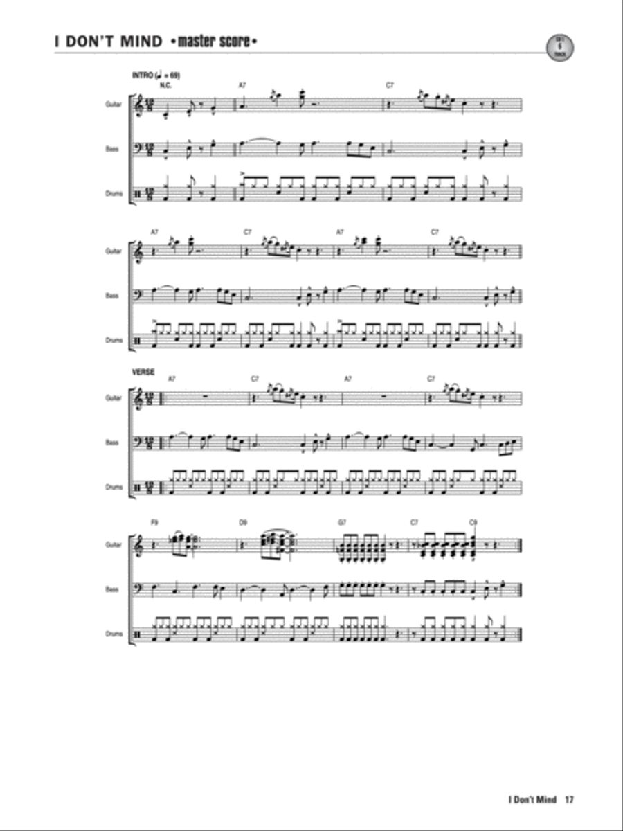 The Funkmasters -- The Great James Brown Rhythm Sections 1960-1973 Electric Guitar scores gallery preview page 8