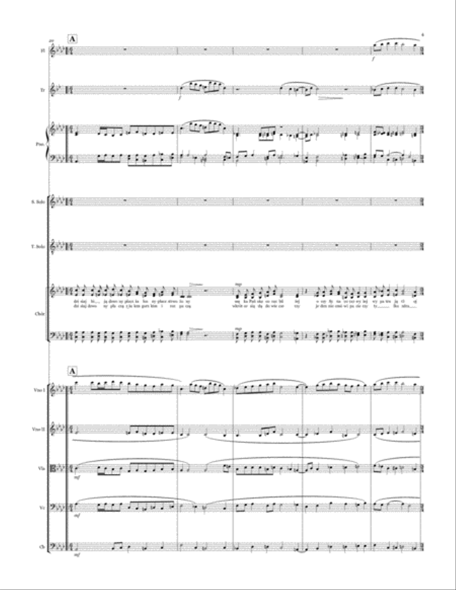 Eloi, Eloi, lema sabachthani (Oratorium na Wielki Post) Chamber Orchestra scores gallery preview page 6