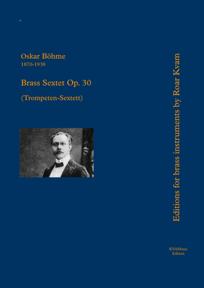 Book cover for Böhme: Brass Sextet (Trompeten-Sextett) Op. 30