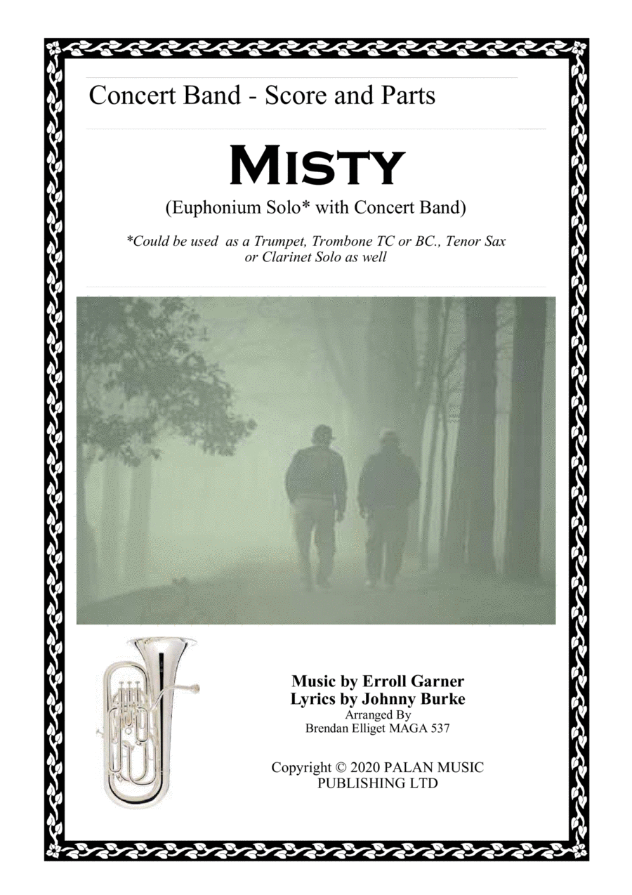 Misty Concert Band scores gallery preview page 1
