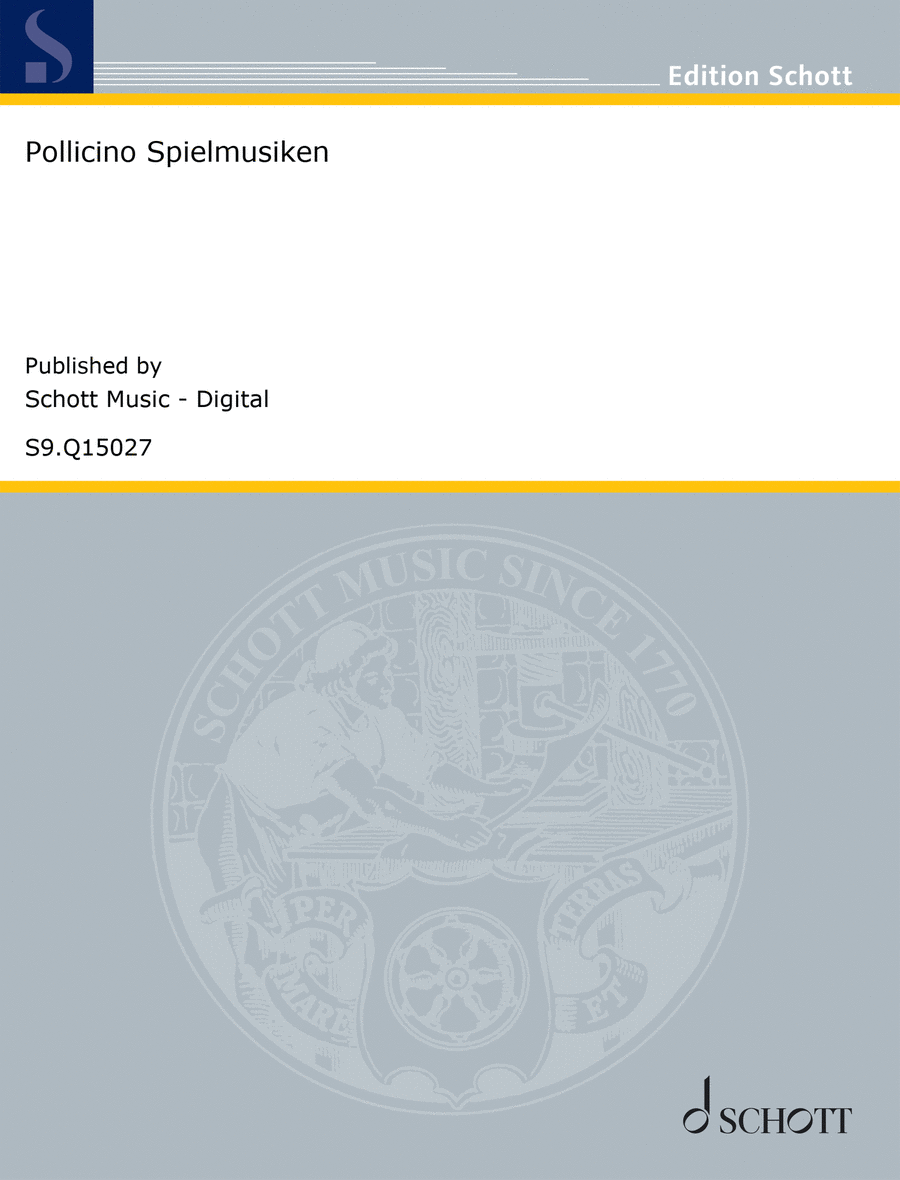 Pollicino Spielmusiken Pollicino Spielmusiken Percussion scores gallery preview page 1