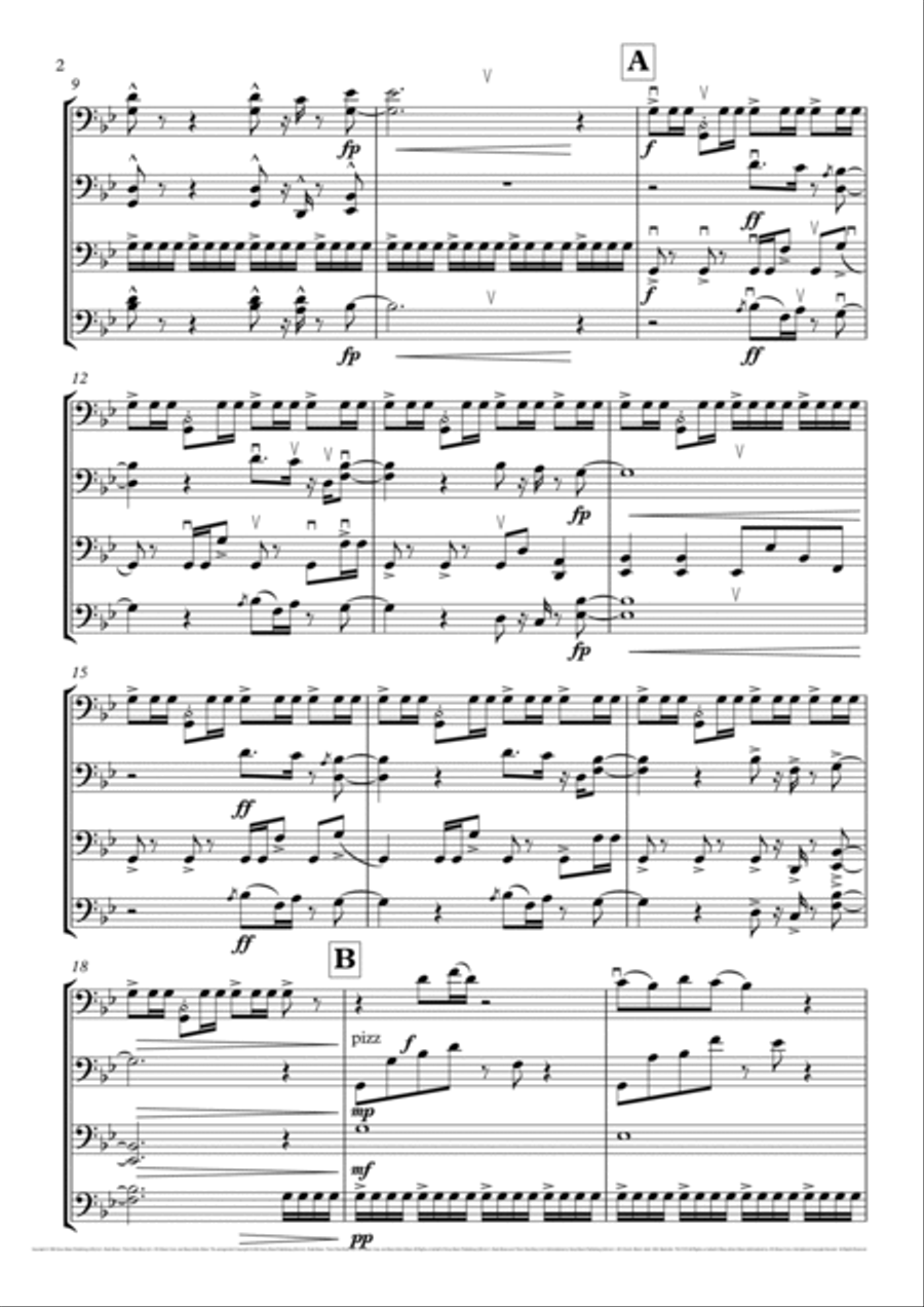 Eye Of The Tiger Eye Of The Tiger Cello scores gallery preview page 2