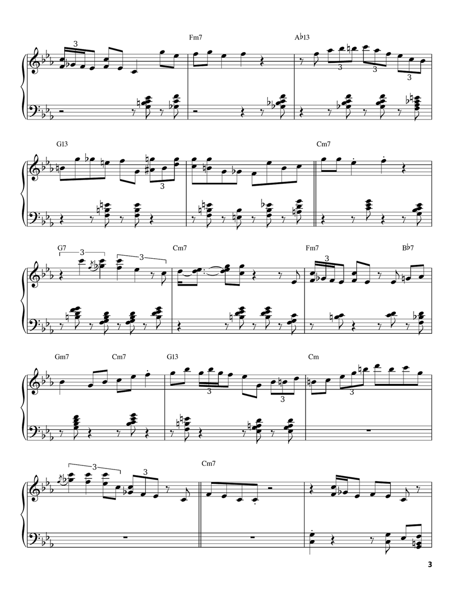 Summertime Piano scores gallery preview page 3