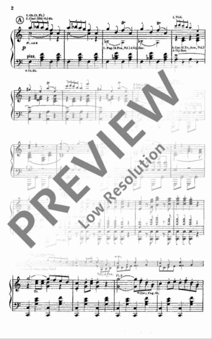 Emperor Waltz Orchestra scores gallery preview page 3