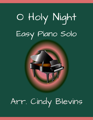 Book cover for O Holy Night, Easy Piano Solo