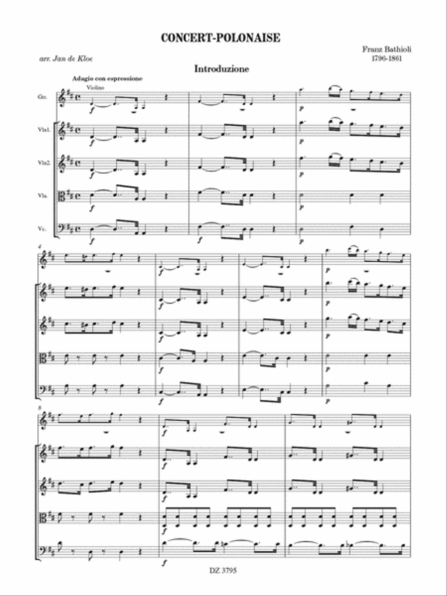 Concert-Polonaise Concert-Polonaise Cello scores gallery preview page 2