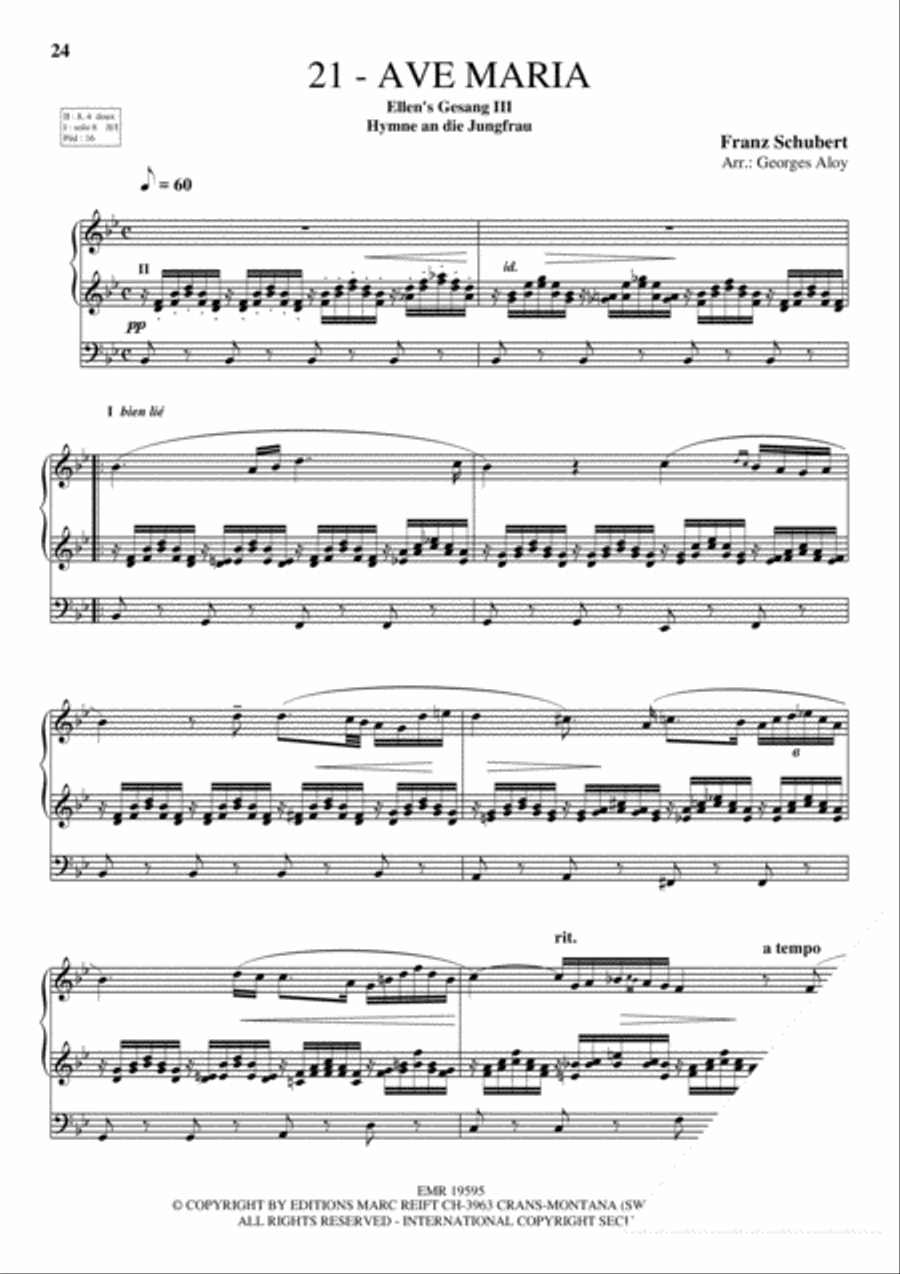 24 Pieces celebres Volume 2 Organ scores gallery preview page 12