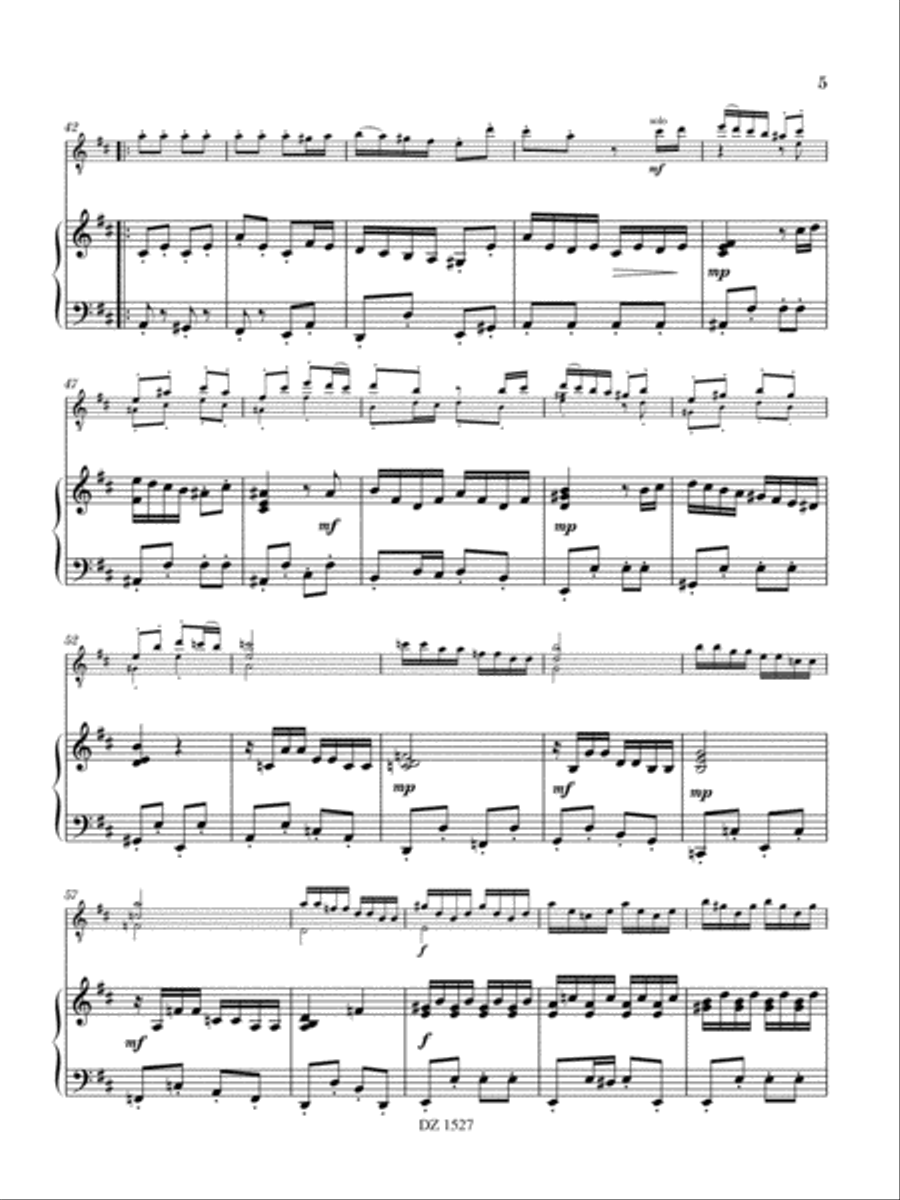 Concerto Barroco, Op. 70 Classical Guitar scores gallery preview page 5
