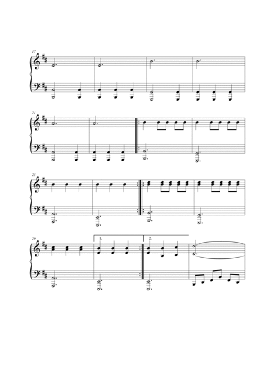 Dragonborn (skyrim Theme) Dragonborn (skyrim Theme) Easy Piano scores gallery preview page 2