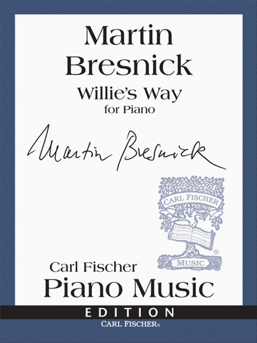 Willie's Way Piano Solo scores gallery preview page 1