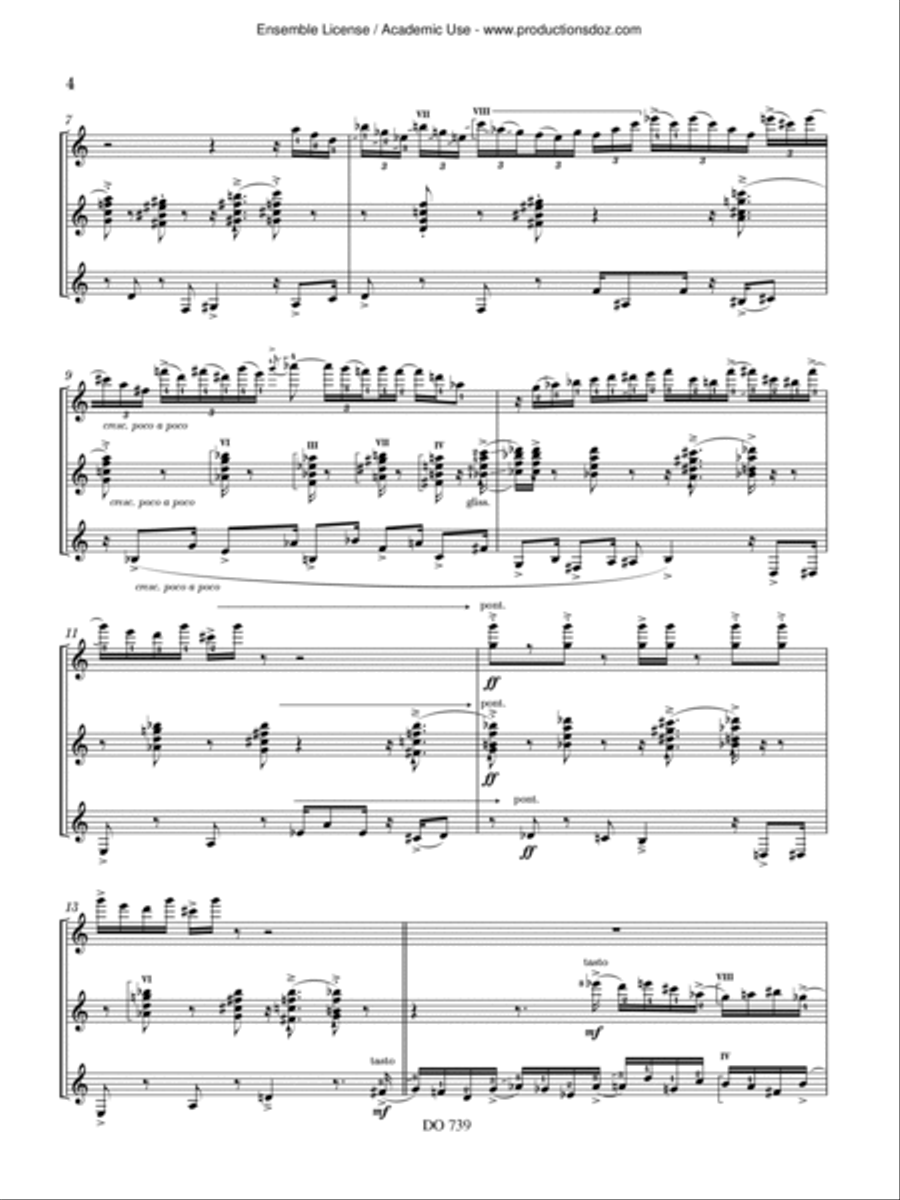 Talisman Talisman Guitar Ensemble scores gallery preview page 4